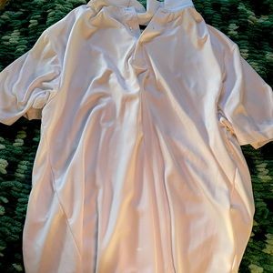 simple 2x white polo